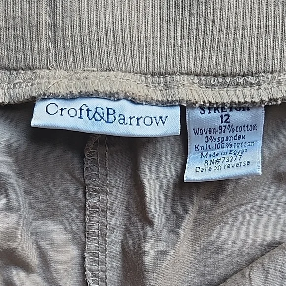 Croft & Barrow Tan Skort - Picture 2 of 5